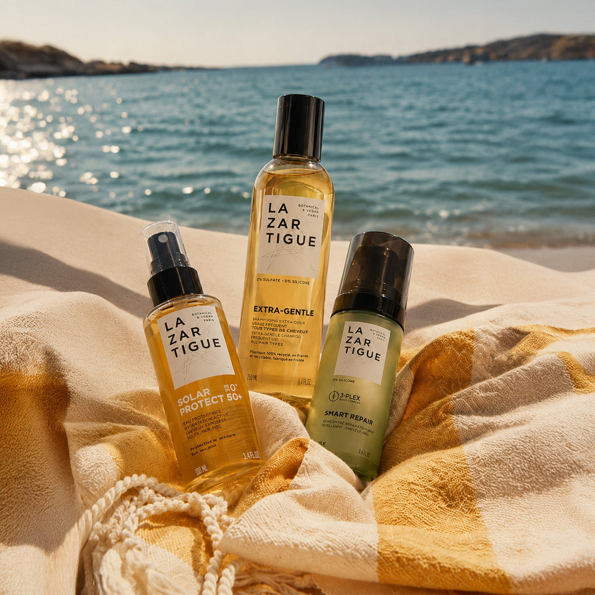 Cheveux secs après la plage ? La routine réparatrice intensive post-soleil