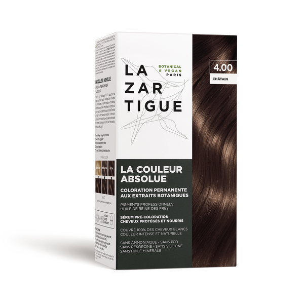 La Couleur Absolue 4.00 Chatain ( Coloration permanente aux extraits botaniques )